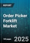 Order Picker Forklift Market by Power Source (Diesel, Electric, Lpg), Load Capacity (2 To 5 Ton, Greater Than 5 Ton, Less Than 2 Ton), End-User Industry, Application, Distribution Channel, Operator Type, Reach Type - Global Forecast 2025-2030 - Product Image