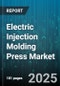 Electric Injection Molding Press Market by Press Type (All Electric, Hybrid, Hydraulic), Clamping Force Range (500 To 1500 Ton, Greater Than 1500 Ton, Less Than 500 Ton), Screw Diameter Range, Application, End-User Industry, Distribution Channel - Global Forecast 2025-2030 - Product Thumbnail Image