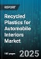 Recycled Plastics for Automobile Interiors Market by Material Type (Acrylonitrile Butadiene Styrene, High-Density Polyethylene, Polycarbonate), Product Type (Dashboards, Door Panels, Floor Mats), Source, Recycling Technology, Vehicle Type - Global Forecast 2025-2030 - Product Thumbnail Image