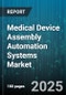 Medical Device Assembly Automation Systems Market by System Type (Conveyor Based, Gantry Based, Index Table Based), End Use (Cardiology Devices, Diagnostic Imaging Devices, Ophthalmic Devices), Technology, Component Type, End User - Global Forecast 2025-2030 - Product Thumbnail Image
