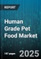 Human Grade Pet Food Market by Animal Type (Cat, Dog), Product Type (Dehydrated, Dry, Freeze Dried), Distribution Channel, Protein Source, Pet Age, Packaging Type - Global Forecast 2025-2030 - Product Thumbnail Image