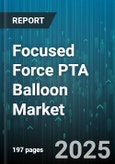 Focused Force PTA Balloon Market by Product Type (Cutting Balloon, Drug Coated Balloon, Scoring Balloon), Material (Nylon, PET, Polyurethane), Application, End User, Distribution Channel - Global Forecast 2025-2030- Product Image