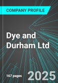 Dye and Durham Ltd (DND:TSE) : Analytics, Extensive Financial Metrics, and Benchmarks Against Averages and Top Companies Within its Industry- Product Image