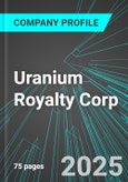 Uranium Royalty Corp (UROY:NAS) : Analytics, Extensive Financial Metrics, and Benchmarks Against Averages and Top Companies Within its Industry- Product Image