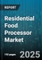 Residential Food Processor Market by Price Range (Economy, Premium, Standard), Performance (Energy Efficiency, Motor Capacity, Processing Efficiency), Design and Build, Features, User Experience, Technology, Safety Compliance, Sustainability - Global Forecast to 2030 - Product Thumbnail Image