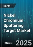 Nickel Chromium Sputtering Target Market by Application (Decorative Coating, Optical Coating, Semiconductor Fabrication), End Use Industry (Aerospace, Automotive, Electronics), Material Grade, Deposition Method, Substrate Type - Global Forecast 2025-2030- Product Image