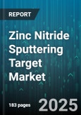 Zinc Nitride Sputtering Target Market by Application (Optical Coatings, Semiconductor Devices, Sensors), End Use Industry (Aerospace, Automotive, Electronics), Purity, Product Form, Sputtering Technique - Global Forecast 2025-2030- Product Image