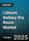 Lithium Battery Dry Room Market by Equipment Type (Combined HVAC Systems, Dehumidifiers, Dryers), End User Industry (Automotive, Consumer Electronics, Energy Storage), Cleanliness Level, Relative Humidity Level, Deployment Mode, Battery Technology - Global Forecast 2025-2030- Product Image