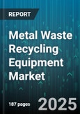Metal Waste Recycling Equipment Market by Equipment Type (Balers, Briquette Presses, Granulators), Metal Type (Ferrous, Non Ferrous), End User, Capacity, Mobility, Automation, Sales Channel - Global Forecast 2025-2030- Product Image