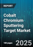 Cobalt Chromium Sputtering Target Market by Application (Biomedical Coating, Decorative Coating, Electronic Coating), End Use Industry (Aerospace, Automotive, Electronics), Product Type, Purity Grade, Target Form, Deposition Technology, Sales Channel - Global Forecast 2025-2030- Product Image