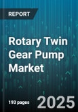 Rotary Twin Gear Pump Market by Application Area, Technology Type, Fluid Type, Operating Condition, Installation Type, End User, Material Construction, Performance Feature, Design Type, Serviceability - Global Forecast to 2030- Product Image