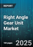 Right Angle Gear Unit Market by Demographic Characteristics (Age Group, Education Level, Gender), Psychographic Attributes (Attitudes, Interests, Lifestyle), Behavioral Patterns, Technographic Insights, Needs Focus - Global Forecast to 2030- Product Image