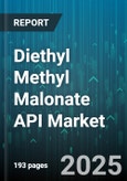Diethyl Methyl Malonate API Market by Product Categories, Application Areas, Process Technologies, Distribution Channels, Innovation and Trends, Market Drivers, Customer Profiles, Supply Chain Structures - Global Forecast to 2030- Product Image