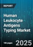 Human Leukocyte Antigens Typing Market by Product Type (Instruments, Reagents & Consumables, Software & Services), Application (Disease Association Studies, Forensic Studies, Pharmacogenomics), End User - Global Forecast 2025-2030- Product Image