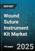 Wound Suture Instrument Kit Market by Kit Type (Disposable Suture Kit, Reusable Suture Kit), Component (Cutting Tools, Holding Tools, Support Tools), Material, Application, End-User, Distribution Channel - Global Forecast 2025-2030- Product Image
