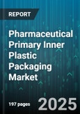 Pharmaceutical Primary Inner Plastic Packaging Market by Material Composition, Packaging Format, Product Characteristics, Manufacturing Process, Customer Application, Quality and Compliance, Distribution Channel, Innovation and Trends - Global Forecast to 2030- Product Image