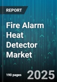 Fire Alarm Heat Detector Market by End User (Commercial, Industrial, Residential), Type (Fixed Temperature, Line Type, Rate of Rise), Technology, Distribution Channel, Installation - Global Forecast 2025-2030- Product Image