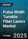 Pulse Width Tunable Fiber Lasers Market by Laser Configuration, Tuning Mechanism, Application Field, Pulse Characteristics, Control Interface, Fiber Type, System Integration Level, Market Adoption Stage, Pricing Model, Product Customization Options - Global Forecast to 2030- Product Image
