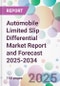 Automobile Limited Slip Differential Market Report and Forecast 2025-2034 - Product Thumbnail Image