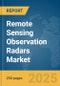 Remote Sensing Observation Radars Market Report 2025 - Product Thumbnail Image