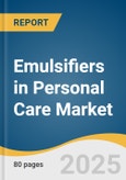 Emulsifiers in Personal Care Market Size, Share & Trends Analysis Report by Product (Green, Non-green/ Synthetic, Green), by Region (North America, Asia-Pacific, Europe, Middle East & Africa, Latin America), and Segment Forecasts, 2025-2033- Product Image