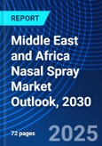 Middle East and Africa Nasal Spray Market Outlook, 2030- Product Image