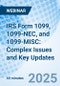 IRS Form 1099, 1099-NEC, and 1099-MISC: Complex Issues and Key Updates - Webinar - Product Thumbnail Image