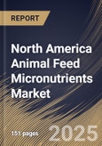 North America Animal Feed Micronutrients Market Size, Share & Industry Analysis Report By Form, By Nutrient Type, By Livestock, By Country and Growth Forecast, 2025-2032- Product Image