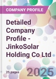 Detailed Company Profile - JinkoSolar Holding Co Ltd- Product Image