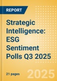 Strategic Intelligence: ESG Sentiment Polls Q3 2025- Product Image