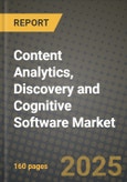 Content Analytics, Discovery and Cognitive Software Market Outlook 2025-2034: Market Share, and Growth Analysis- Product Image