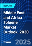 Middle East and Africa Toluene Market Outlook, 2030- Product Image