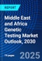 Middle East and Africa Genetic Testing Market Outlook, 2030 - Product Image