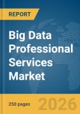 Big Data Professional Services Market Report 2026- Product Image