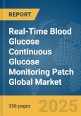 Real-Time Blood Glucose Continuous Glucose Monitoring (CGM) Patch Global Market Report 2025- Product Image