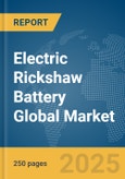 Electric Rickshaw Battery Global Market Report 2025- Product Image
