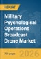 Military Psychological Operations Broadcast Drone Market Report 2026 - Product Thumbnail Image