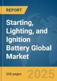 Starting, Lighting, and Ignition (SLI) Battery Global Market Report 2025- Product Image