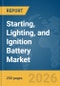 Starting, Lighting, and Ignition (SLI) Battery Market Report 2026 - Product Thumbnail Image