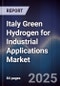 Italy Green Hydrogen for Industrial Applications Market - Product Thumbnail Image
