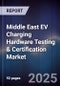 Middle East EV Charging Hardware Testing & Certification Market Size, Share, Growth Drivers, Trends, Opportunities, Competitive Landscape & Forecast 2025-2030 - Product Image