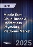 Middle East Cloud-Based AI Contactless Payments Platforms Market Size, Share, Growth Drivers, Trends, Opportunities, Competitive Landscape & Forecast 2025-2030- Product Image