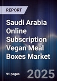 Saudi Arabia Online Subscription Vegan Meal Boxes Market- Product Image
