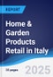 Home & Garden Products Retail in Italy - Product Thumbnail Image