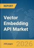 Vector Embedding API Market Report 2026- Product Image