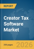 Creator Tax Software Market Report 2026- Product Image