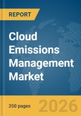 Cloud Emissions Management Market Report 2026- Product Image