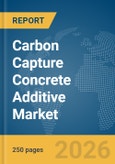Carbon Capture Concrete Additive Market Report 2026- Product Image
