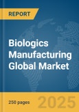 Biologics Manufacturing Global Market Report 2025- Product Image
