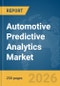 Automotive Predictive Analytics Market Report 2026 - Product Thumbnail Image